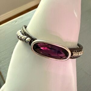 Uno de 50 Purple Crystal Bracelet